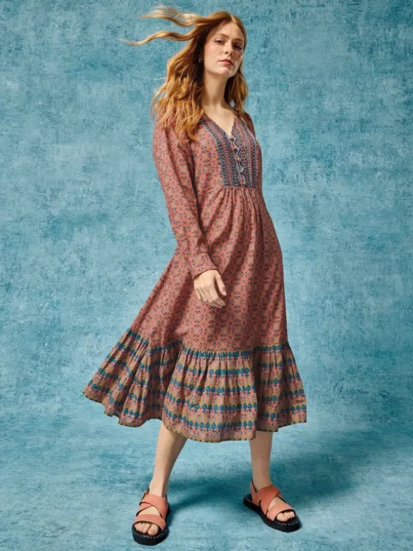 abigail_embroidered_dress_3.webp Abigail Embroidered Dress in PINK MULTI