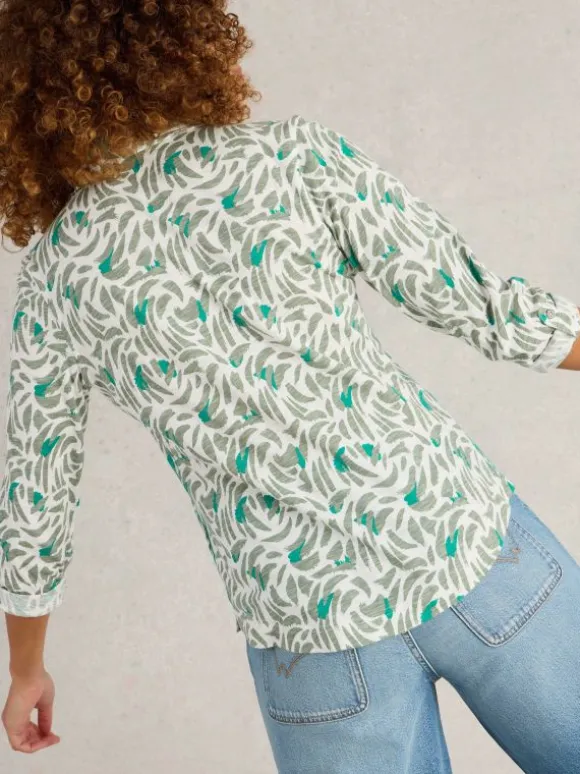 annie_long_sleeve_jersey__2.webp ANNIE LONG SLEEVE JERSEY SHIRT in GREEN MULTI