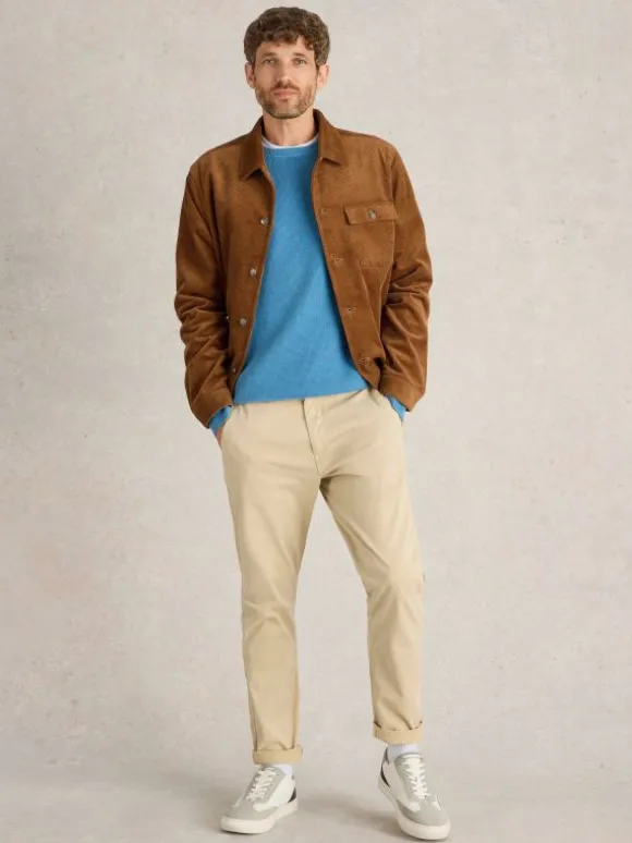 Attadale Crew Neck Jumper in LIGHT BLUE