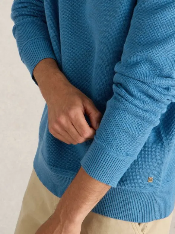 Attadale Crew Neck Jumper in LIGHT BLUE