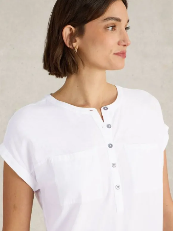 BETH SHIRT in BRILLIANT WHITE