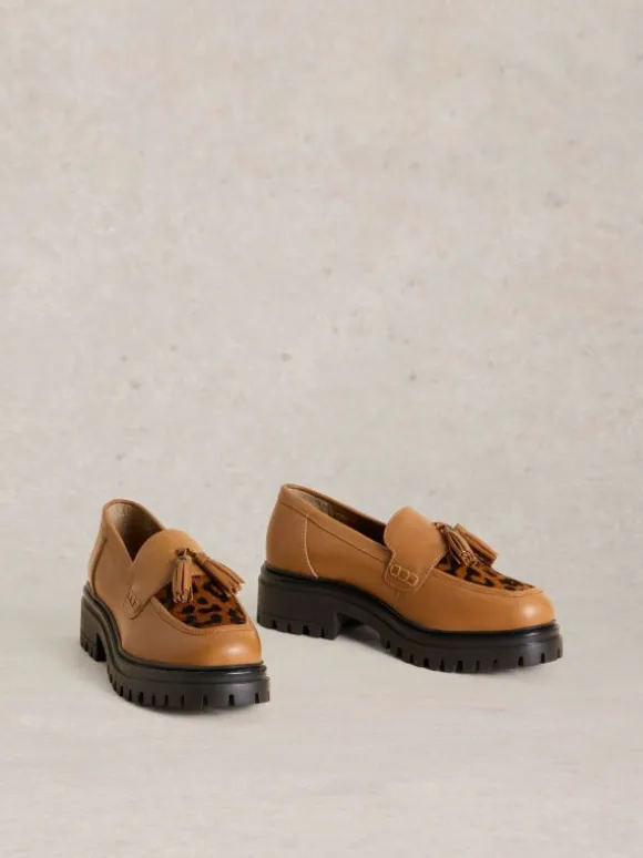 Charlie Chunky Loafer in TAN MULTI