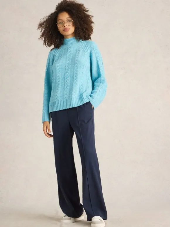 CLEO JUMPER in BRIGHT BLUE
