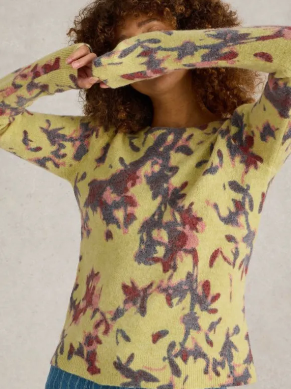 JODIE JUMPER in YELLOW PRINT