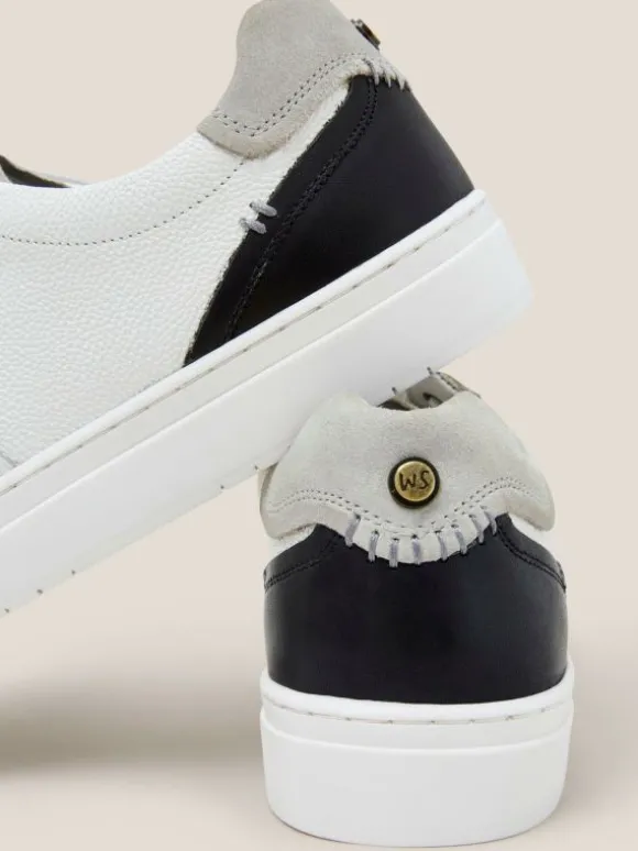 leather_lace_up_trainer_i_3.webp Leather Lace Up Trainer in WHITE MULTI