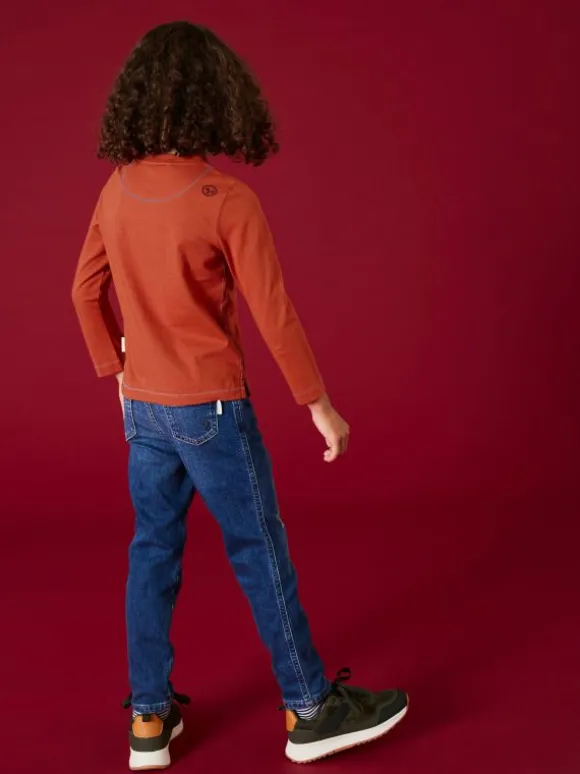 long_sleeve_abersoch_t_sh_3-1.webp Long Sleeve Abersoch T Shirt in MID RED