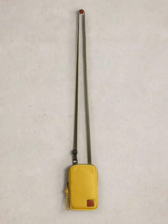 Meadow Phone Bag in MID CHARTREUSE