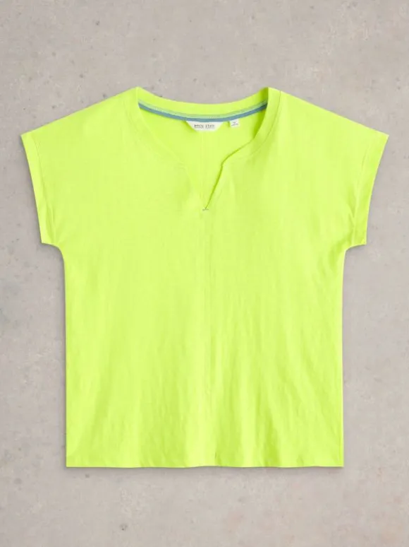 nelly_notch_neck_short_sl_3-1.webp NELLY NOTCH NECK SHORT SLEEVE TEE in BRIGHT YELLOW