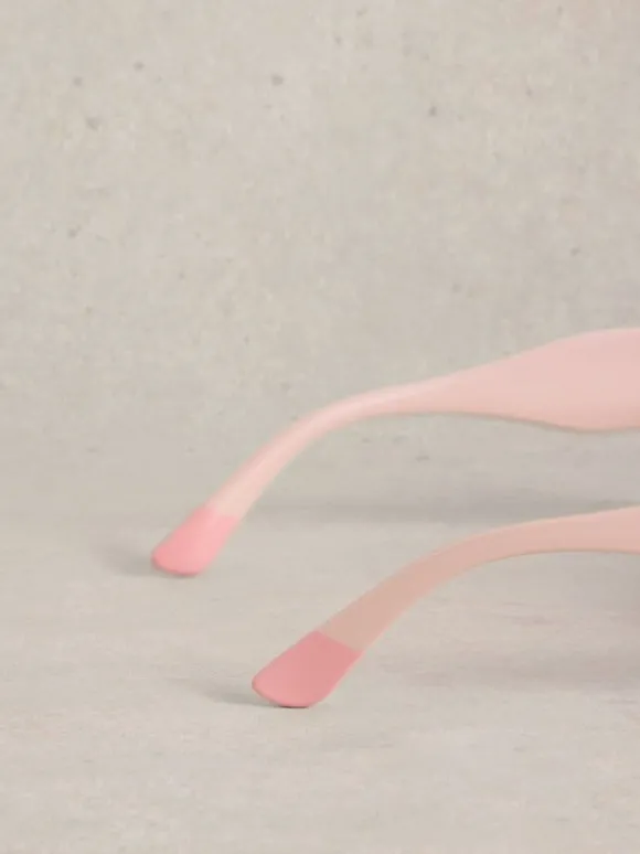 Oversized Square Sunglasses in DUSTY PINK