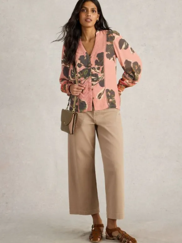 Paloma Top in PINK PRINT