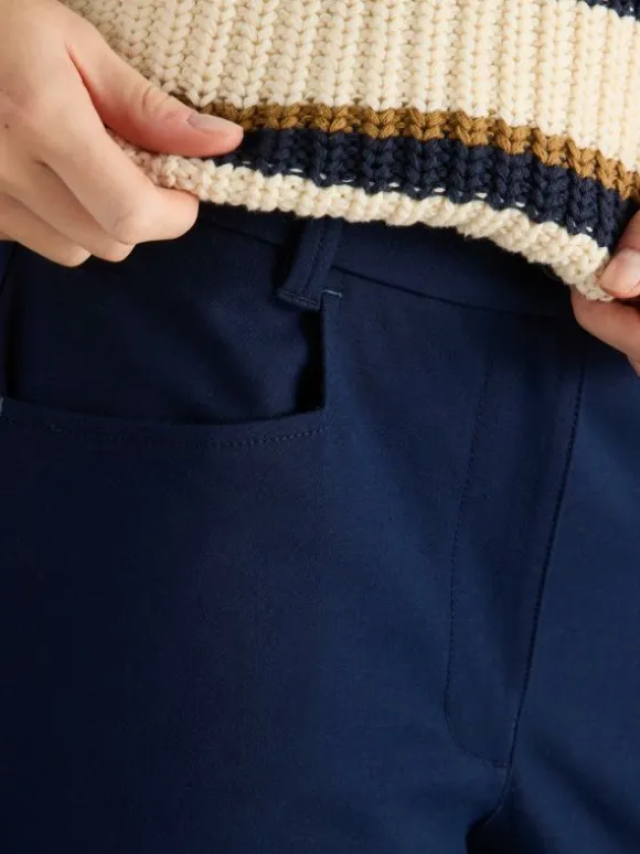 Savannah Stretch Trouser in DARK NAVY