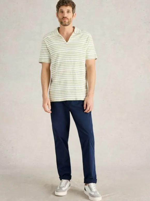 Sutton Drawstring Trouser in DARK NAVY