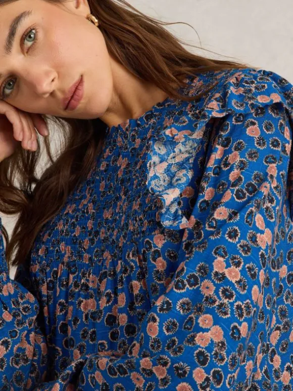 Sylvie Dress in BLUE MULTI