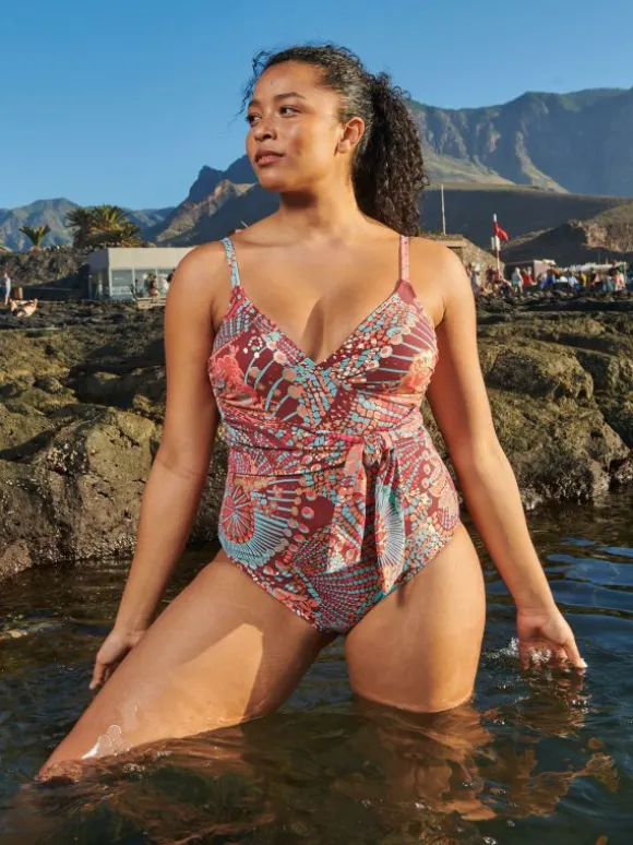 tabitha_tummy_control_swi_3.webp Tabitha Tummy Control Swimsuit in RED PRINT