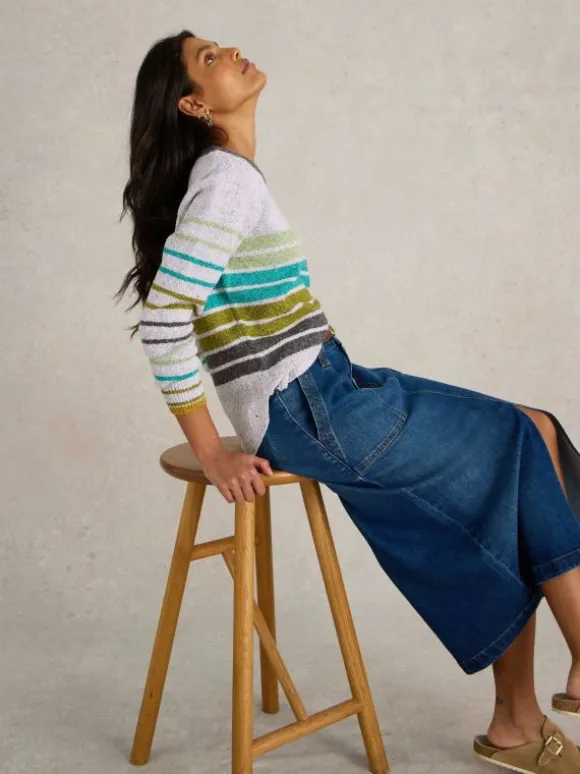 TALIA NEP JUMPER in NATURAL MULTI