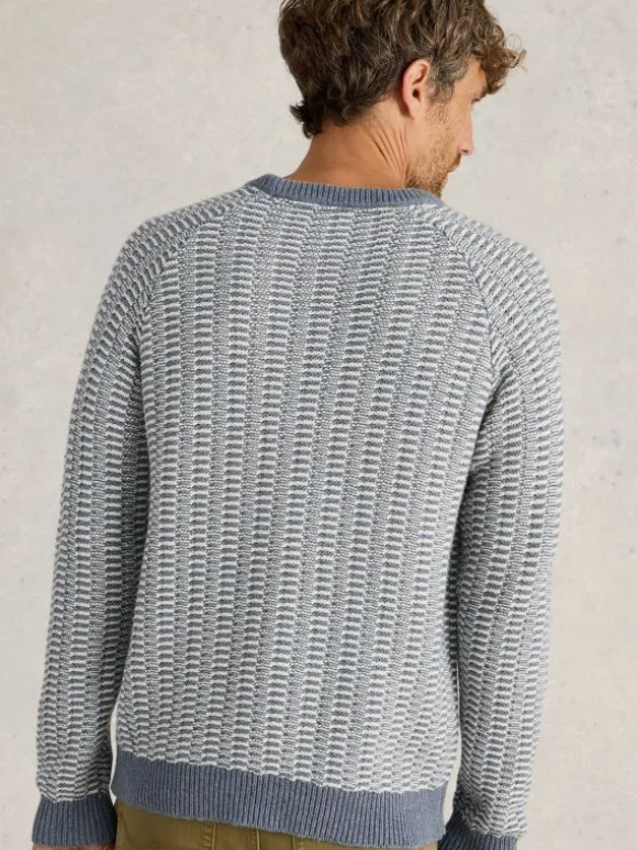 textured_crew_neck_jumper_2.webp Textured Crew Neck Jumper in BLUE MULTI